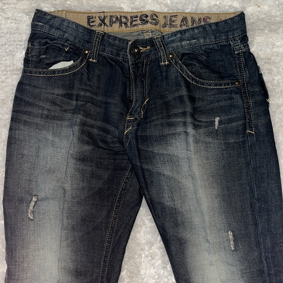 Express Vintage Rocco Jeans - EUC - Picture 2 of 6